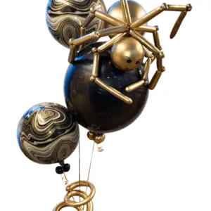 Ballongbukett: Golden spider