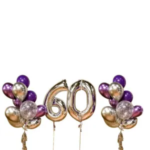 Ballongbukett: Sexy Sixty