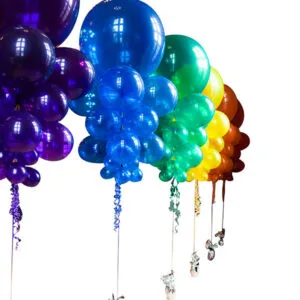 Ballongbukett: Jumbo Rainbow bouquets