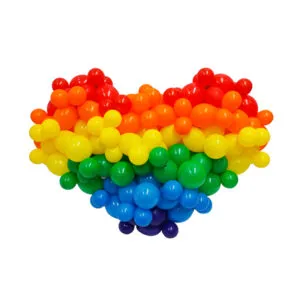 Bubble Heart: Regnbue