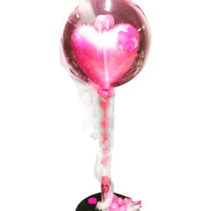 Jumbo ballong: Valentine Bubble