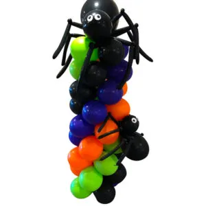 Girlandersøyle: Spooky spider tower