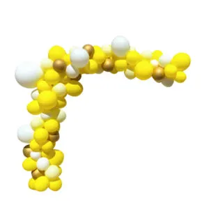 Organisk bue / klase: Yellow sunshine arch - 7m