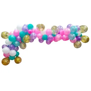 Organisk klase / bue: Candyshop balloon arch - 3m