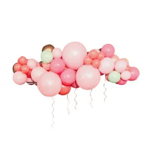 Organisk klase / Bue: Mini petal pink dream - 2m