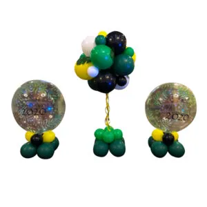 Splittsøyle: Tropical green centerpiece
