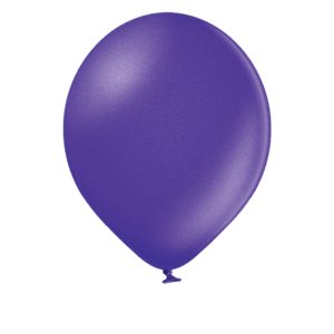 Lateksballong: Metallic - Flere farger - 12cm - Per stk - Purple (Metallic)