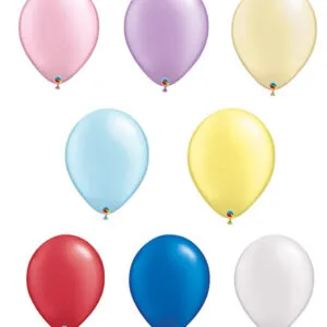Lateksballong: Flere farger (Pearl Tone) - 41cm - Per stk