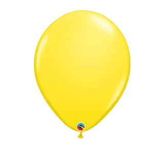 Lateksballong: Flere farger (Standard) - 41cm - Per stk - Yellow (Standard)