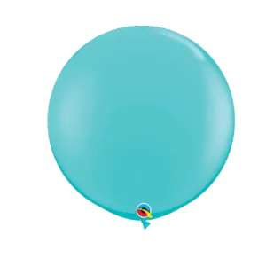 Lateksballong: Flere farger (Fashion Tone) - 91cm - Per stk - Caribbean Blue (Fashion Tone)