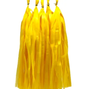 Tassels (Papir - 5stk): Flere farger - 35cm - Gul