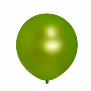 Lateksballong: Metallic - Flere farger - 60cm - Apple Green (Metallic)