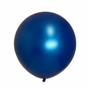 Lateksballong: Metallic - Flere farger - 60cm - Royal Blue (Metallic)