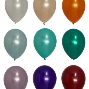 Lateksballong: Flere farger (Pearl Tone) - 28cm - Per stk