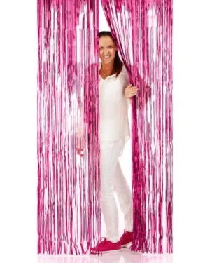 Backdrop: Frynset - Ulike farger - 2 x 1m - Magenta