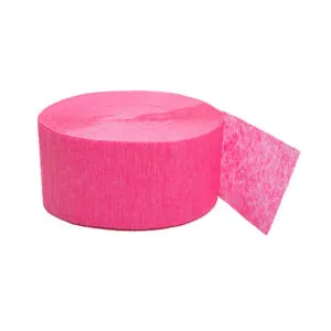 Serpentin: Flere Farger - 26,4m x 4,45cm - Rosa
