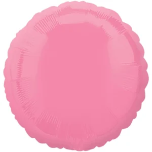 Folieballong: Sirkel - Flere farger (Standard) - 43cm - Rosa