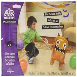 Folieballong: Gående Monster fra Monster Skolen - 48x64cm