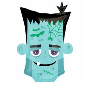 Folieballong: Frankenstein Hode - 64cm