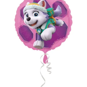 Folieballong: Paw Patrol - Rosa - 43cm