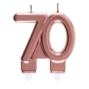 Kakelys / Tallys: Rosegull - Ulike tall - 9cm - 70