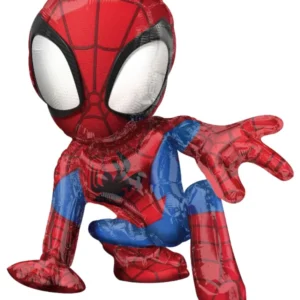 Folieballong: Spider-Man - Rød & Blå - 33 x 40cm