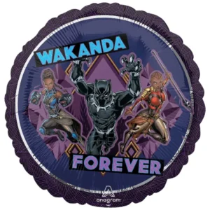 Folieballong: 'Wakanda Forever'' - Flerfarget - 45cm