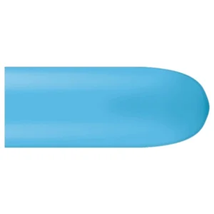Figurballonger (100stk): Flere farger (Standard) - 5 x 150cm - Pale Blue (Standard)