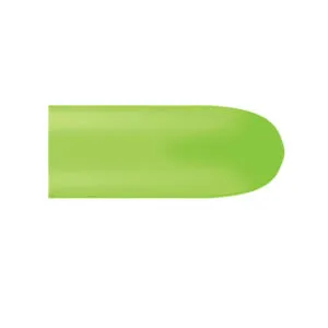 Figurballonger (100stk): Flere farger (Fashion Tone) - 5 x 150cm - Lime Green (Fashion Tone)