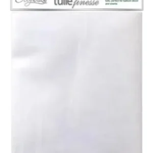 Tulle (tyll): Flere farger - 3m x 3m - Hvit