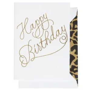 Kort: "Happy Birthday" - A6