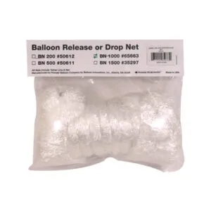 Ballongslipp: Nett - Flere størrelser - 1000