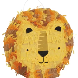 Pinata: Løve - Gul - 7 cm x 18 cm x 17 cm