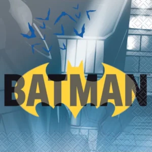 Servietter (16stk): Batman - Fargerik - 12,5cm