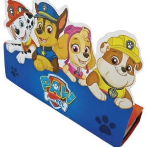 Invitasjonskort (8stk): Paw Patrol - Blå & Rød - 16 x 21 CM