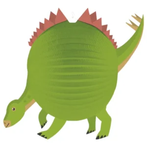 Hengende dekor / Honeycombs: Dinosaur - Lampett / lys - 25cm