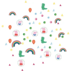 Konfetti: Peppa Pig og regnbuen - Rosa - 14g