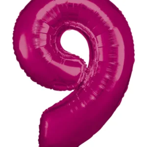 Folieballong / Tallballong: Alle Tall - Rosa - 88cm - 9