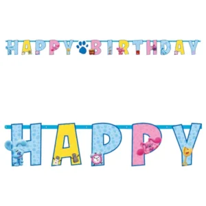 Banner / Girlander: 'Happy Birthday'' - Blue's Clues - Flerfarget - 180 x 15cm