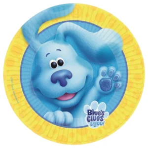 Tallerkener (8stk): Blue's Clues - Flerfarget - 23cm