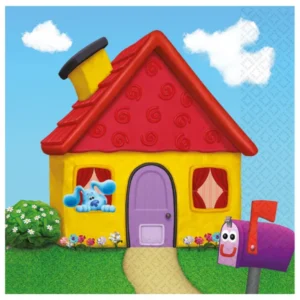 Servietter (16stk): Blue's Clues - Flerfarget - 16,5cm