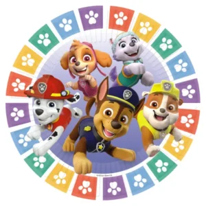 Tallerkener (8stk): Paw Patrol - Flerfarget - 23cm