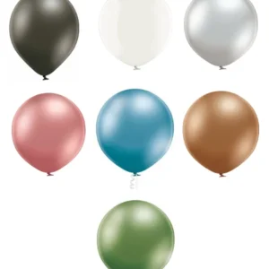 Lateksballonger (2stk): Flere farger (Glossy) - 60cm