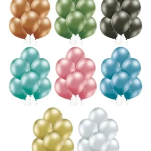 Lateksballonger (50stk): Glossy - 30cm