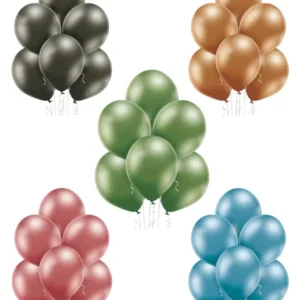 Lateksballonger (100stk): Glossy - 30cm