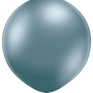 Lateksballonger (100stk): Flere farger (Glossy) - 12cm - Blue (Glossy)