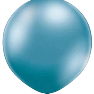 Lateksballonger (2stk): Flere farger (Glossy) - 60cm - Blue (Glossy)