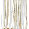 Backdrop: Gull metalisk party streamers (Gull og krem) - Gull - 4m