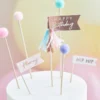 Kaketopp: "Happy birthday" pastel kit - Bilde 2