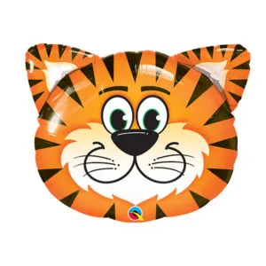 Folieballong: Tiger - 58 x 51cm